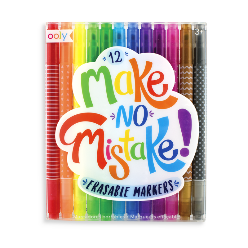 Make No Mistake Erasable Markers (Set of 12)
