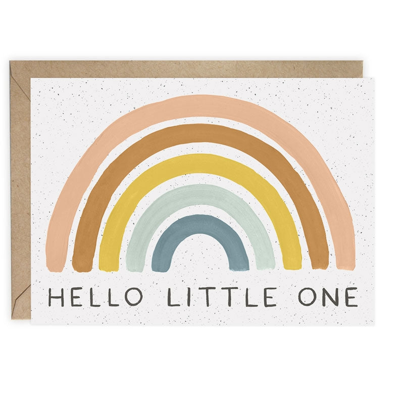 Hello Little One Rainbow Card