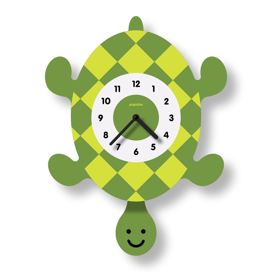 Turtle Acrylic Pendulum Clock
