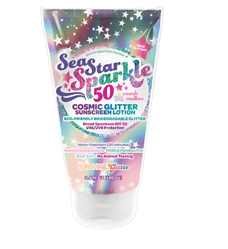 Sea Star Sparkle Glitter Sunscreen - Marshmallow