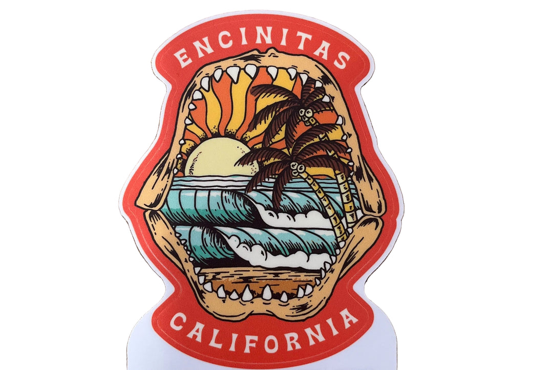 Scenic Shark Sticker