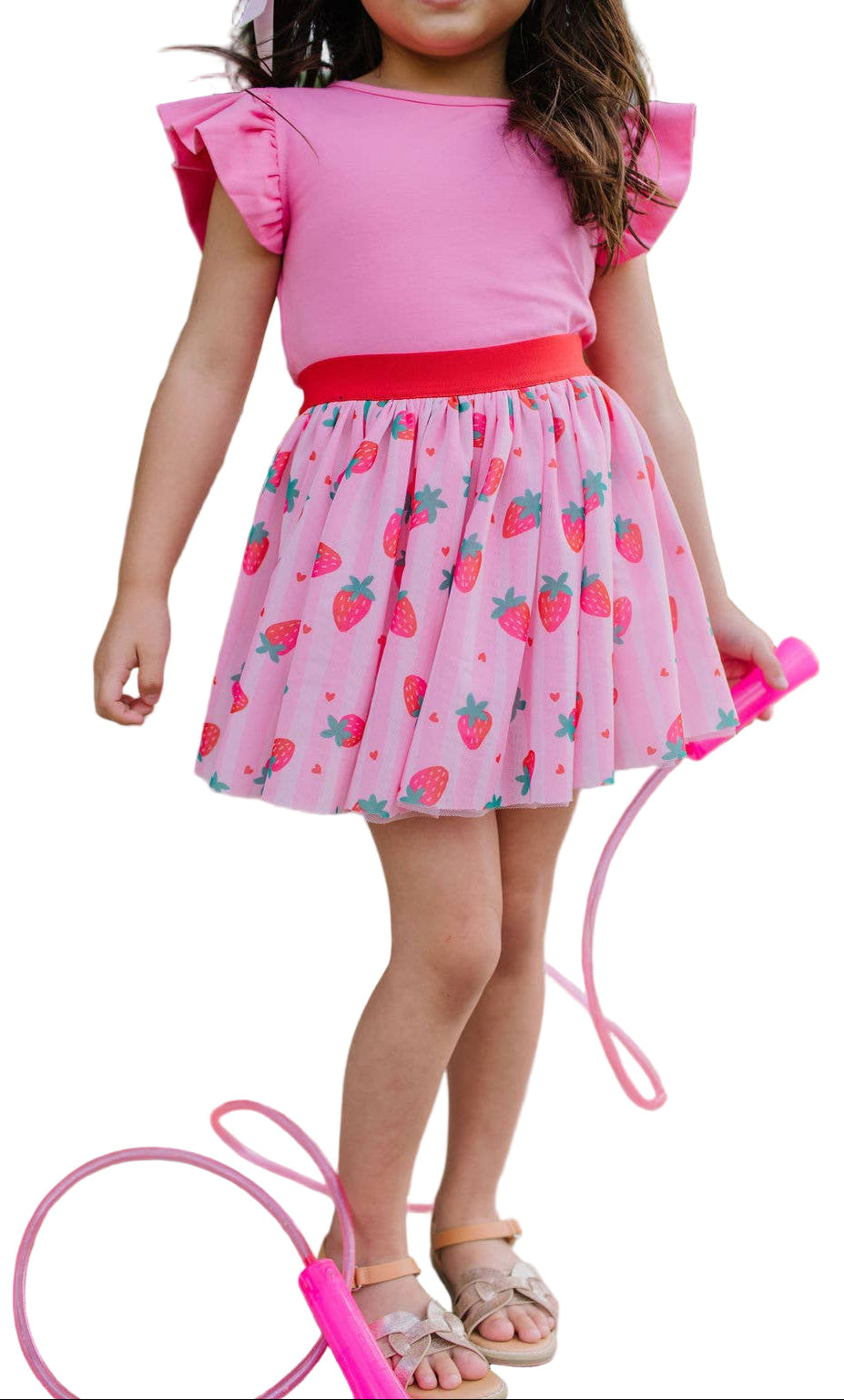 Tulle Skirt - Strawberry Dream