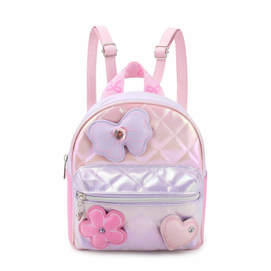 Patchwork Quilted Mini Backpack