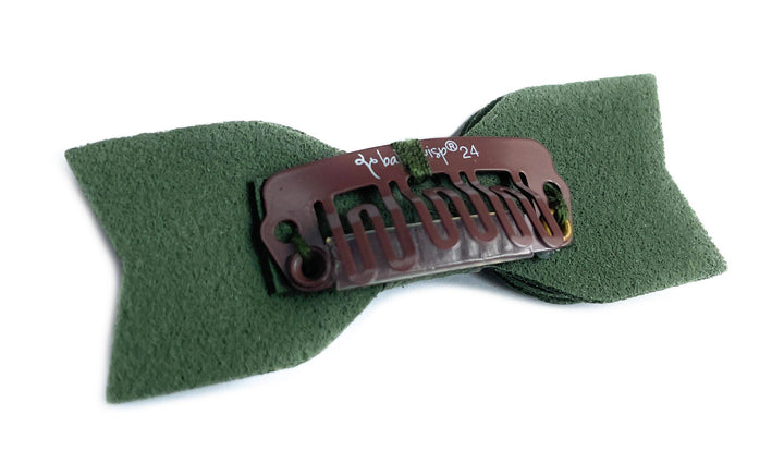 Billie Jean Faux Suede Bows
