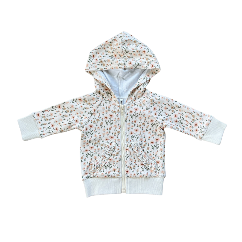 Hooded Jacket - Daisy Field