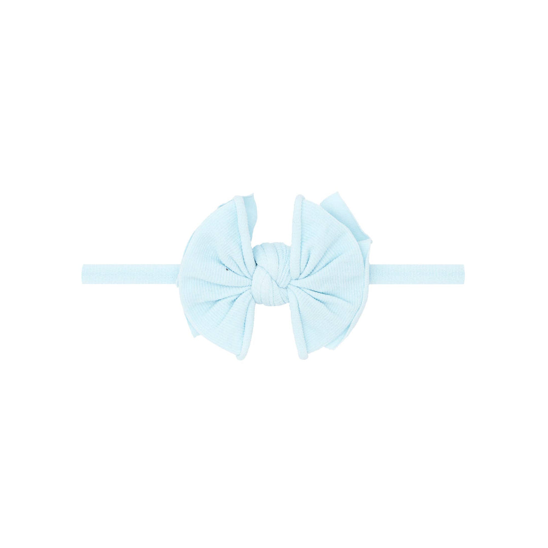 Skinny Soft Nylon Bow Headband