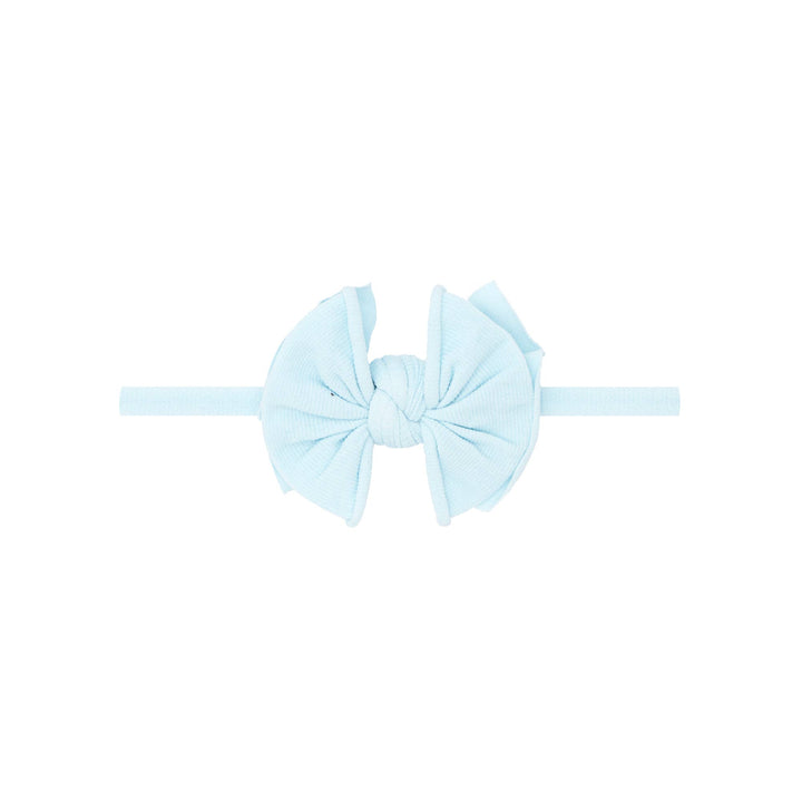 Skinny Soft Nylon Bow Headband