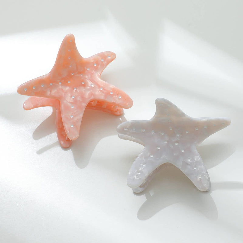 Arielle | Medium Starfish Claw Clip