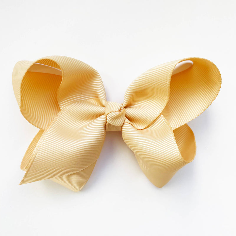 Americana Boutique Ribbon Bow,Big Bow, Alligator Hair Clip