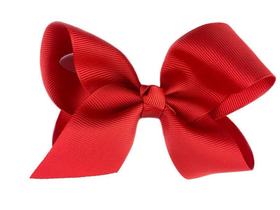 Americana Boutique Ribbon Bow,Big Bow, Alligator Hair Clip