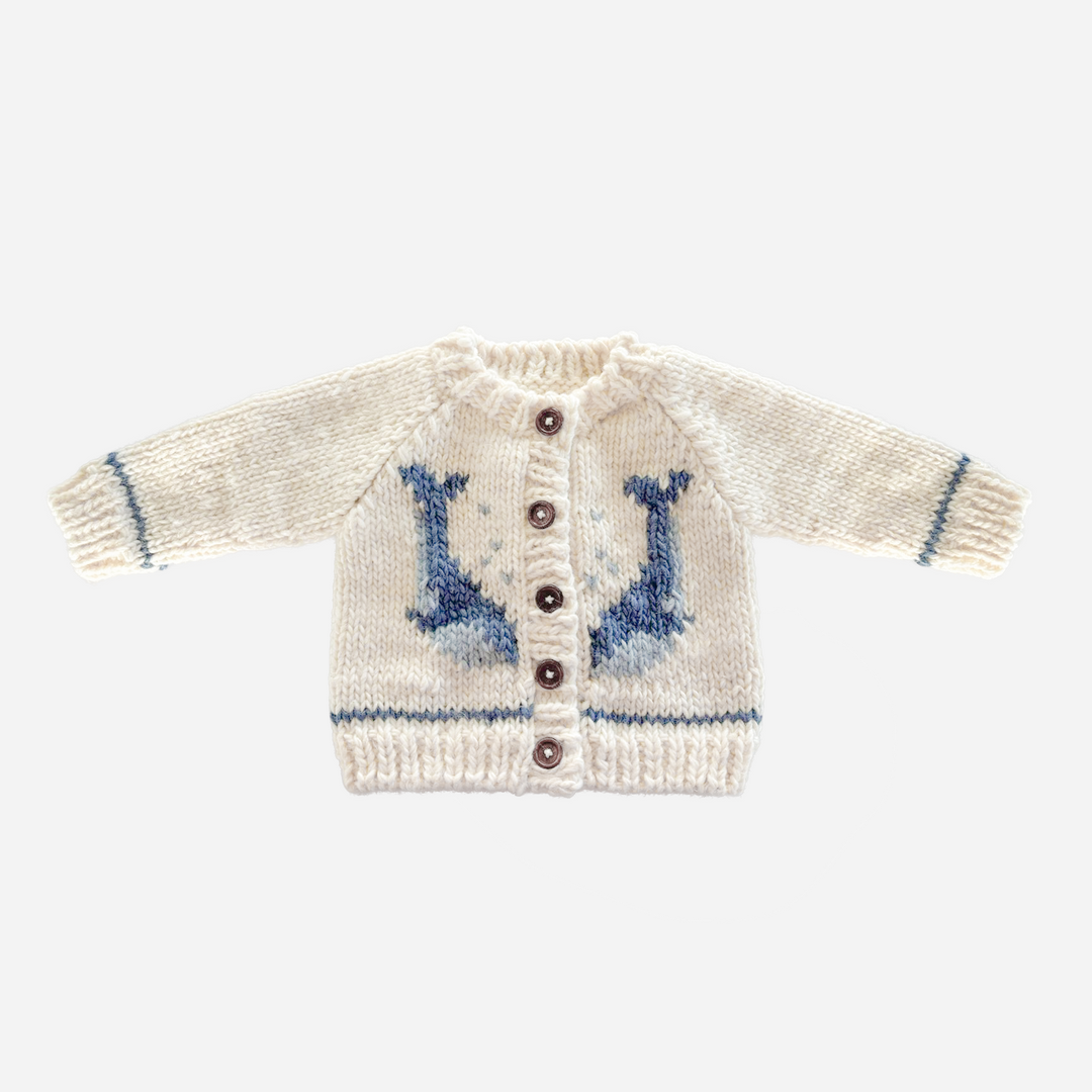 Whale Cardigan