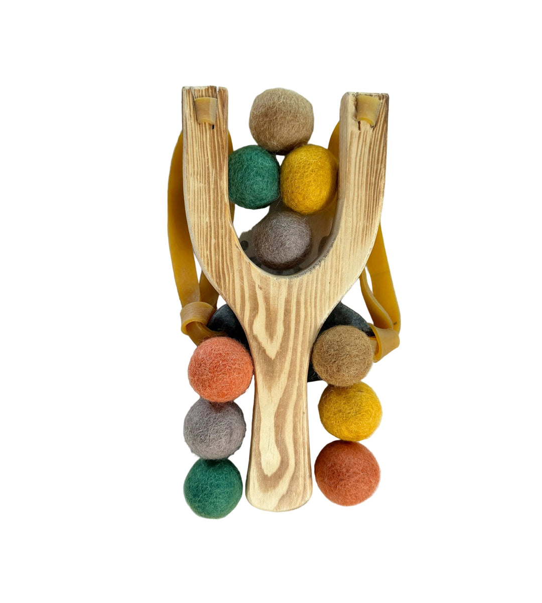 Earth Tones Wooden Slingshot