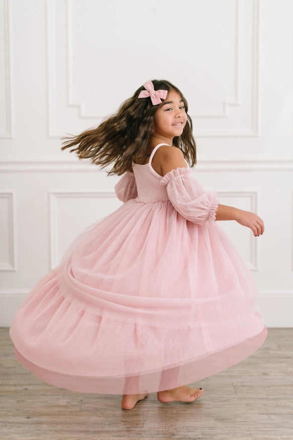 Everly Dress - Pink Rose Ombre