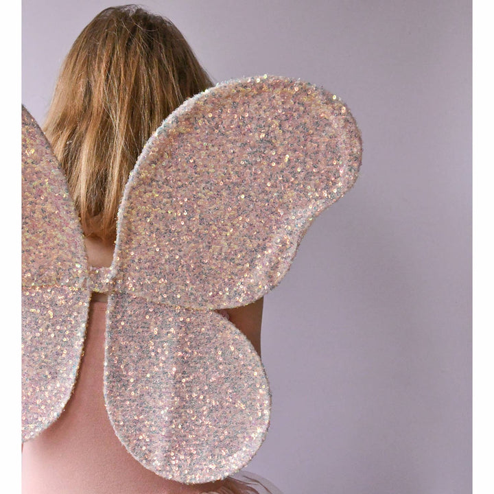 Magical Sequin Pink Fairy Wings