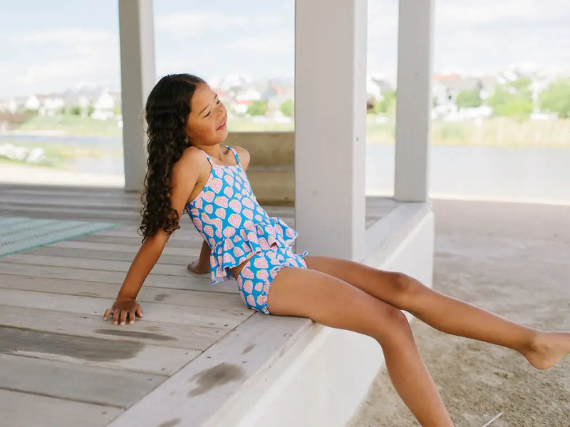 Emma Swim in Strawberry UPF 50