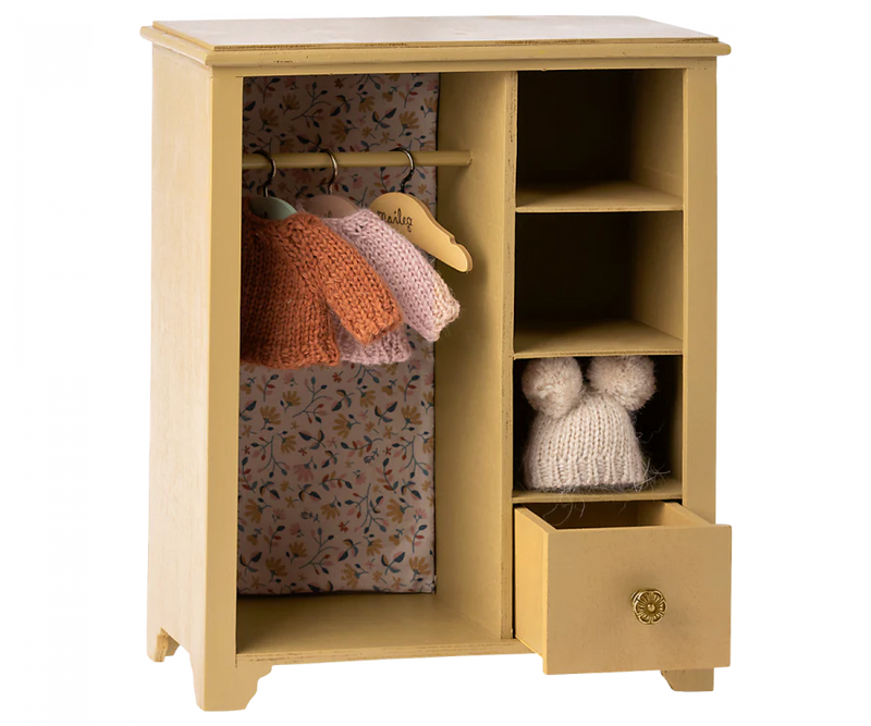 Wardrobe, Large - Yellow