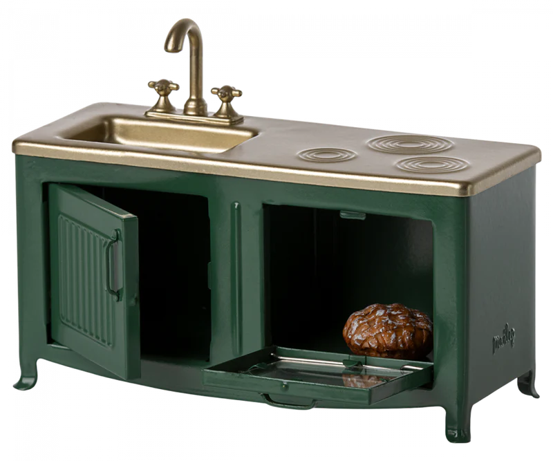 Kitchen, Mouse - Dark Green