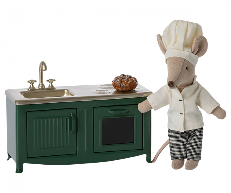 Kitchen, Mouse - Dark Green