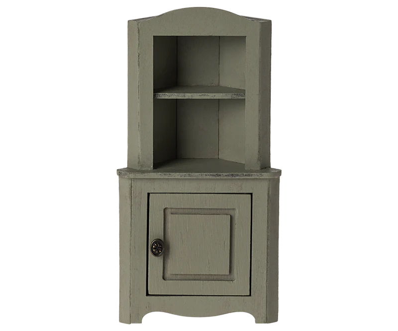 Corner Cabinet, Mouse - Light Green