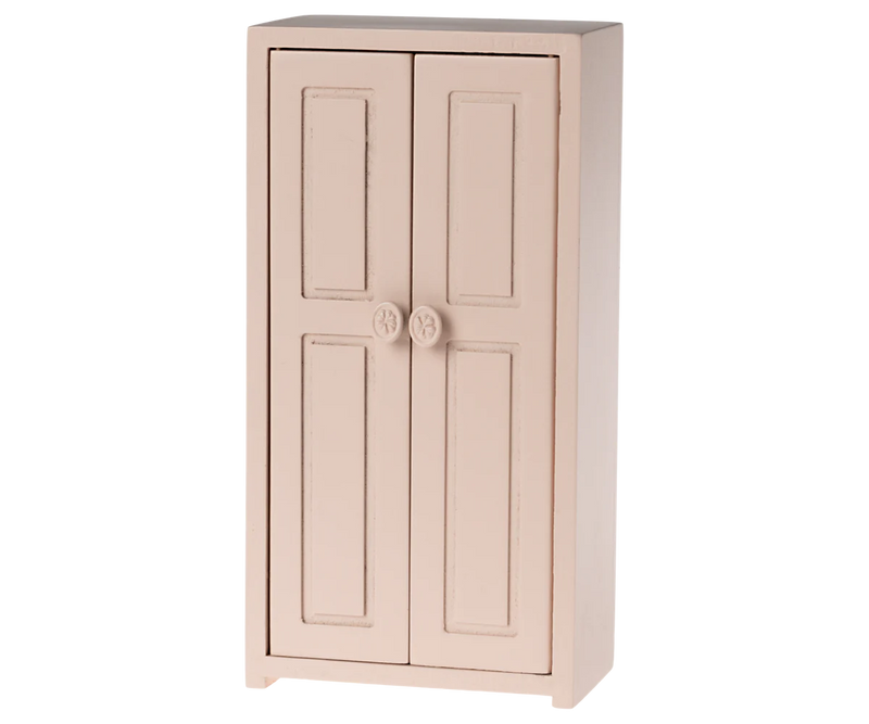 Wooden Closet, Mouse - Light Rose