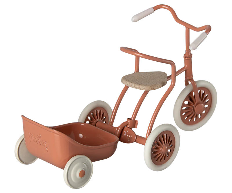Tricycle Hanger, Mouse - Coral
