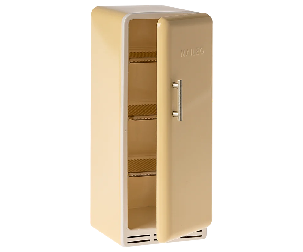 Miniature Fridge - Yellow