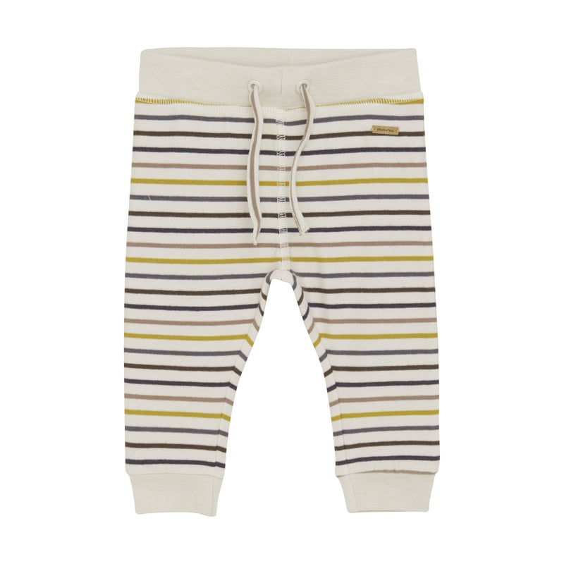 Organic Sweatpants - Light Fall Stripe