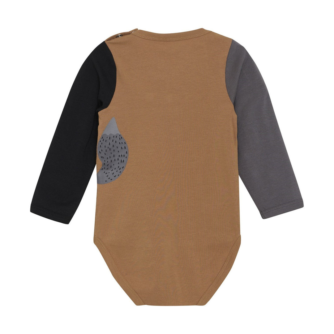 Long Sleeve Onesie - Badger