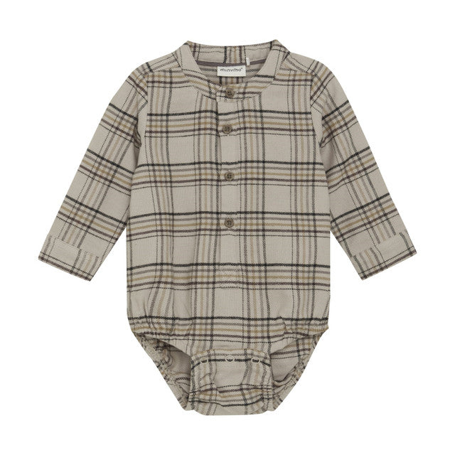 Long Sleeve Flannel Onesie