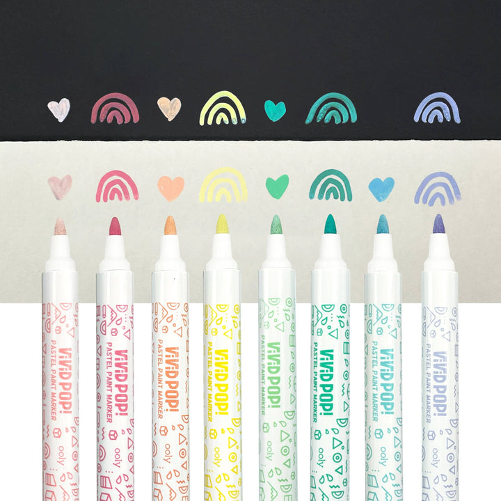 Vivid Pop!: Opaque Water-Based Paint Markers