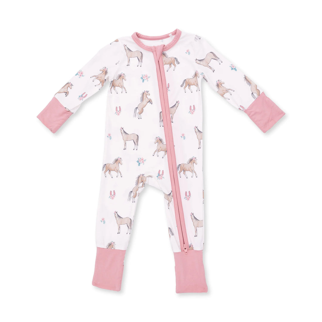 Convertible Romper - I Love Horses