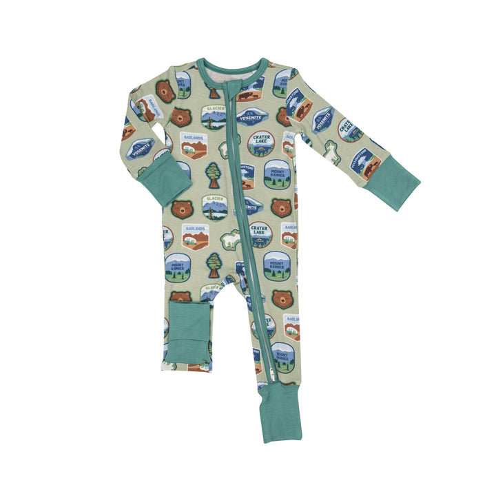 National Parks Patches West Zipper Romper