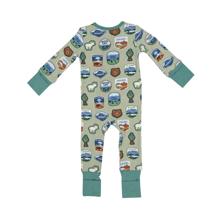 National Parks Patches West Zipper Romper