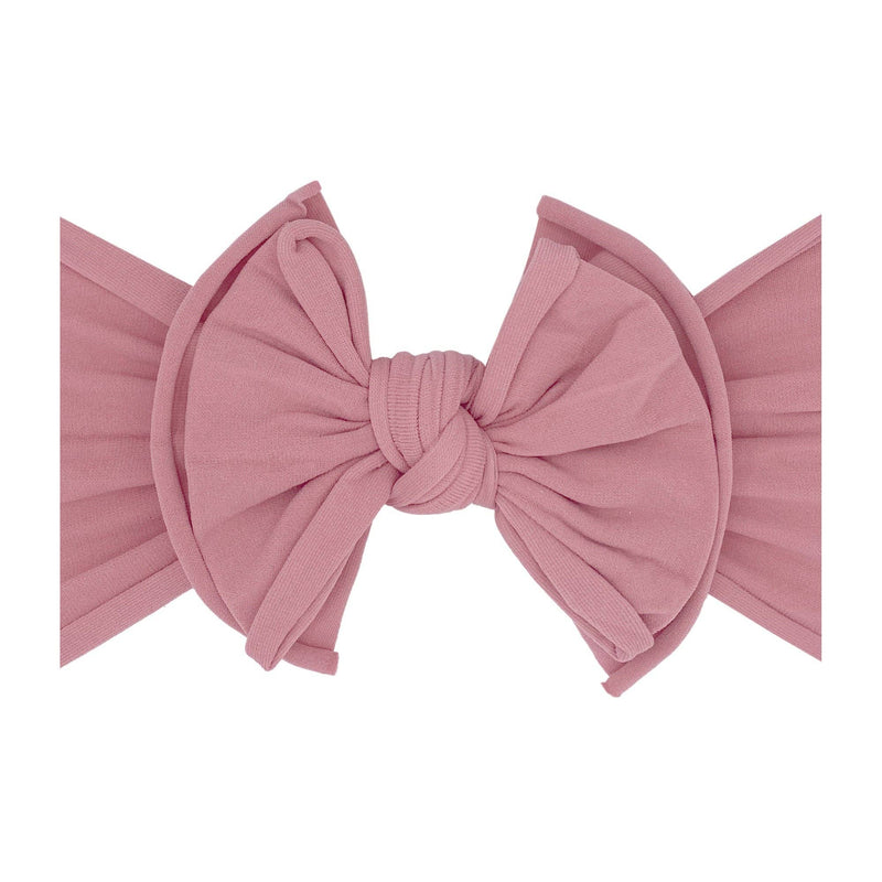 FAB-BOW-LOUS Soft Nylon Bow headband