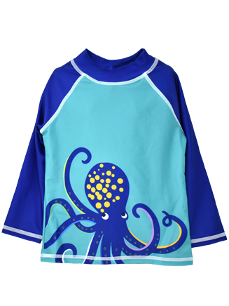 Graphic Rash Guard - Octo-pop