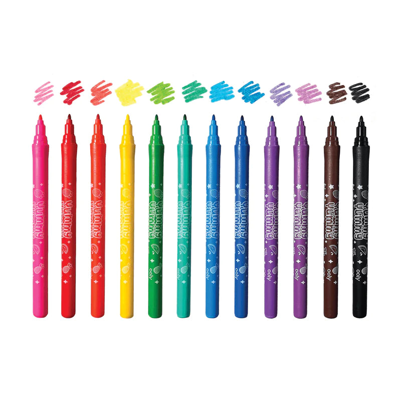 Yummy Yummy Point Tip Scented Markers