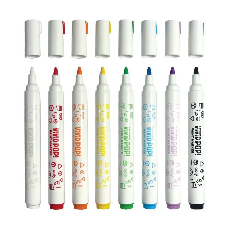 Vivid Pop! Water-Based Paint Markers