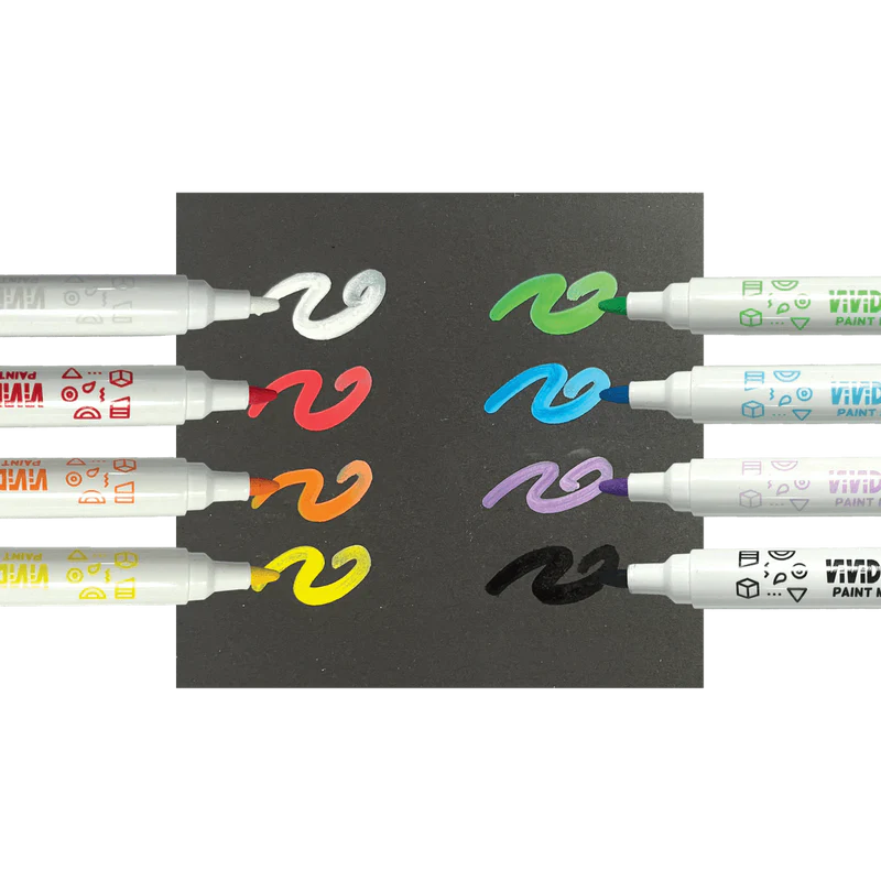 Vivid Pop! Water-Based Paint Markers