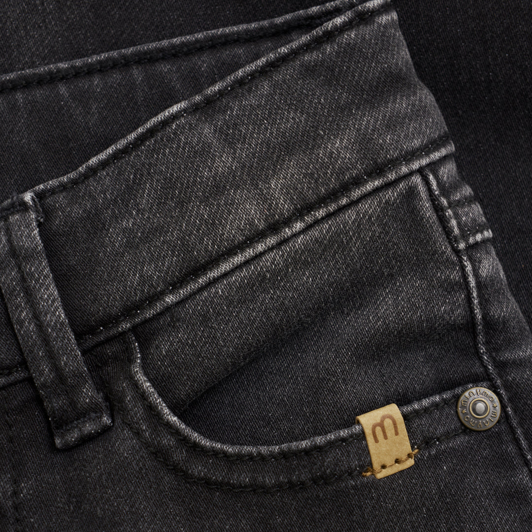 Organic Denim Jeans - GrayBlack