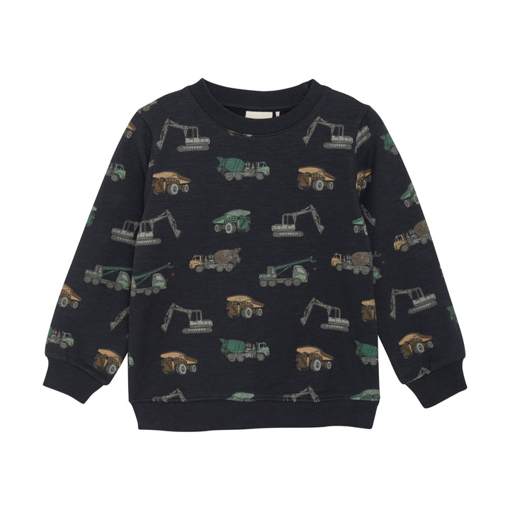 Organic Graphic Sweatshirt - Construction