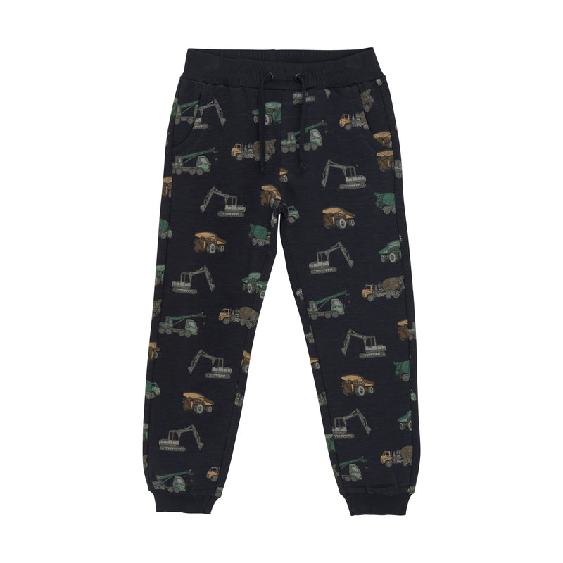 Organic Graphic Sweatpants - Construction