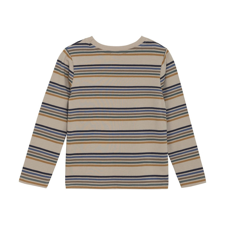 Stripe Long Sleeve - Oxford Tan