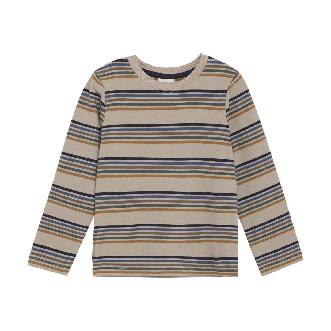 Stripe Long Sleeve - Oxford Tan