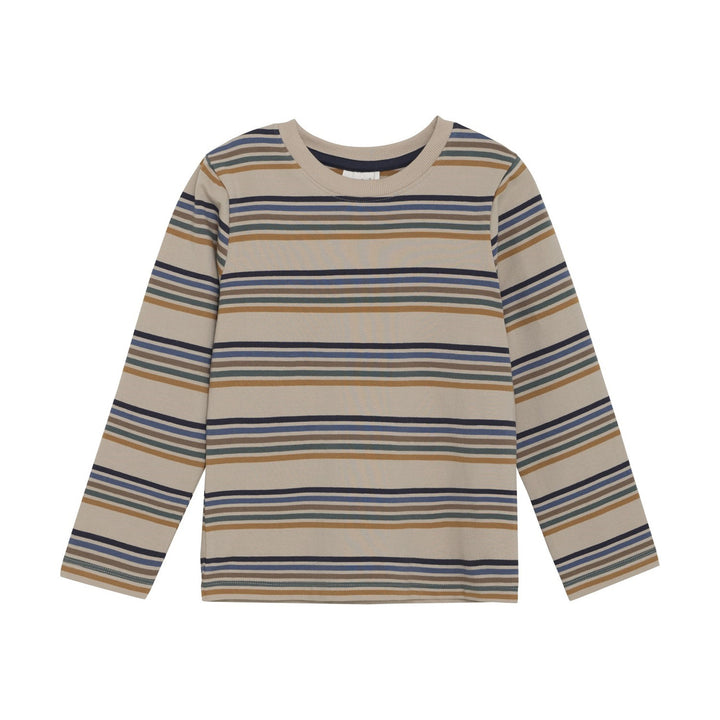 Stripe Long Sleeve - Oxford Tan
