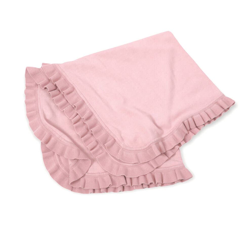 Milan Pastel Organic Baby Blanket Sweater Knit