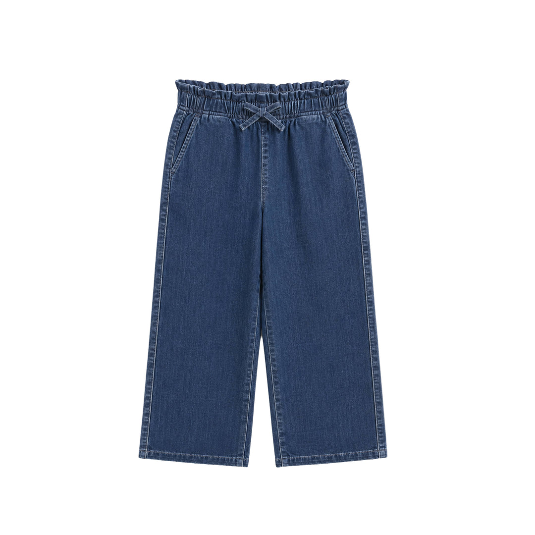 Rumi Ruffle Waist Wide Leg Pant