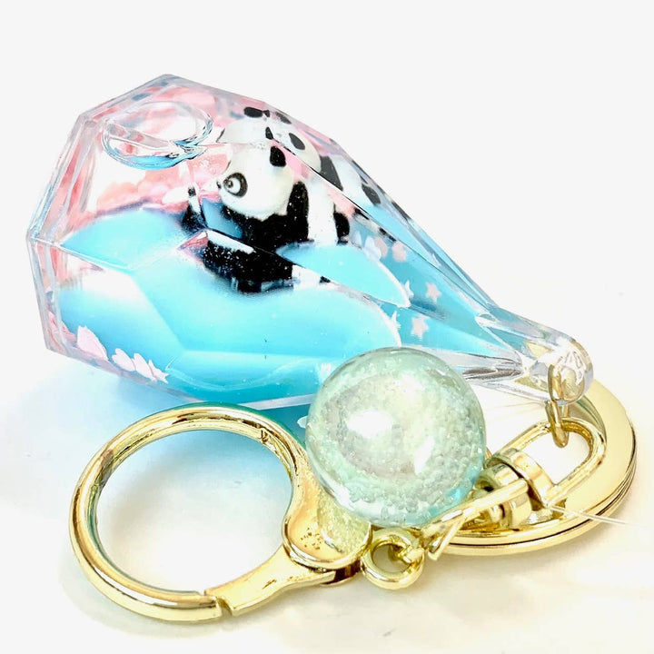 Panda Tear Drop Key Charm