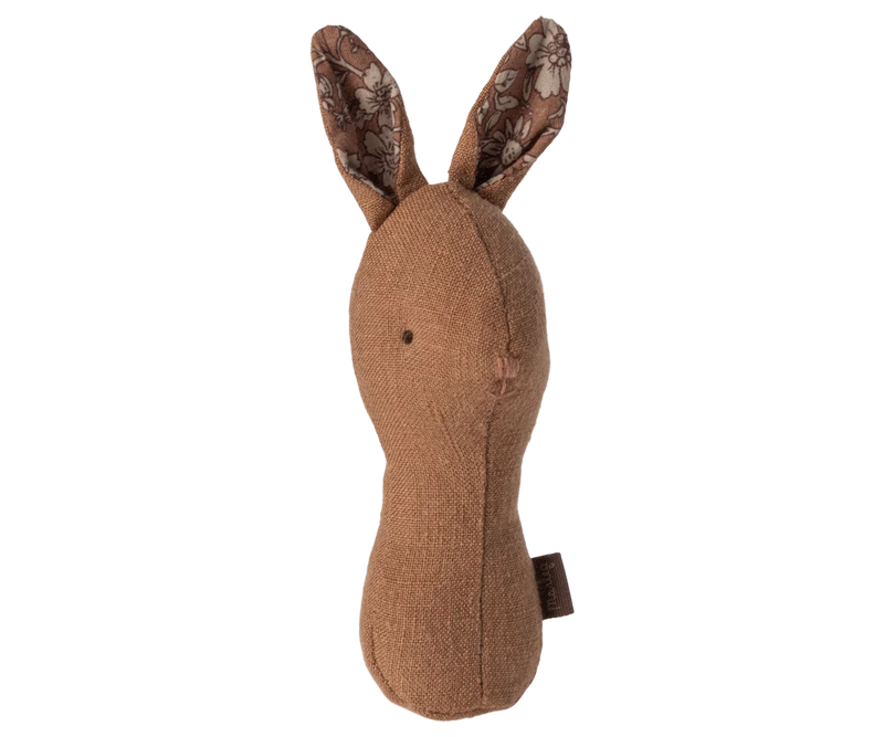 Lullaby Friends, Bunny Rattle - Chocolate