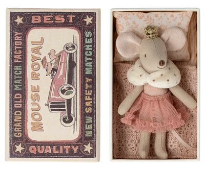 Princess Mouse, Little Sister in Matchbox - Rose