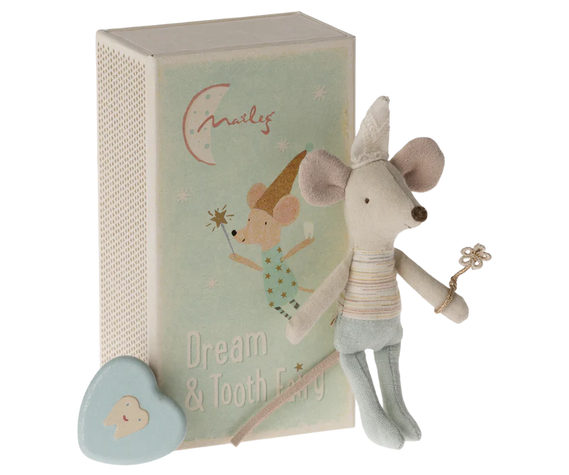 Tooth Fairy Mouse, Little Brother in Matchbox